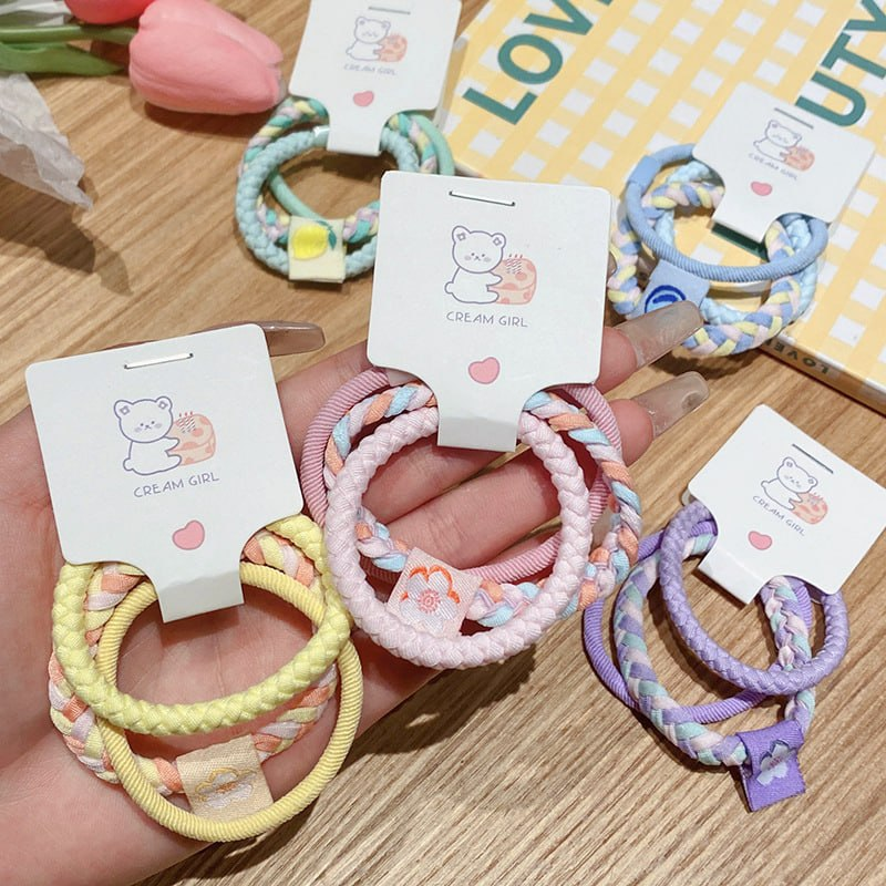 Braided hair ties